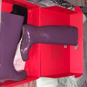 Dusty Lavender Hunter Boots